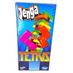 Limited Edition Jenga Tetris From Hasbro - Complete in box!